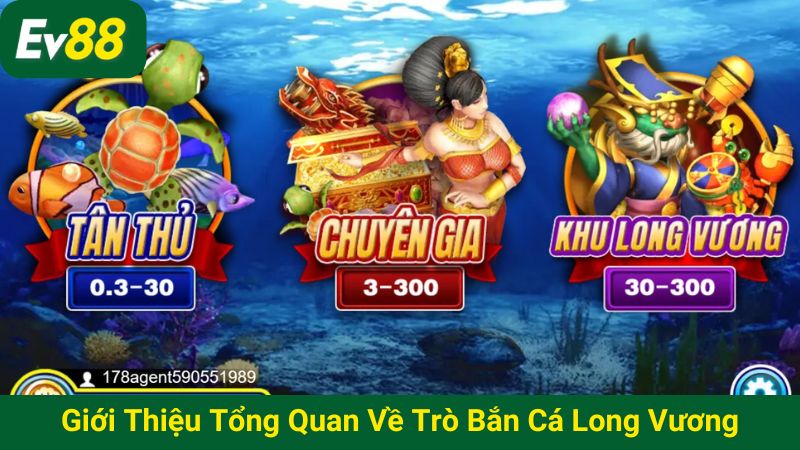 Giới thiệu tổng quan về trò Bắn cá Long Vương