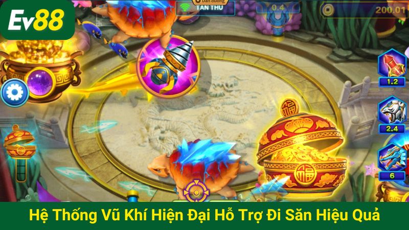 Hệ thống vũ khí hiện đại hỗ trợ đi săn hiệu quả