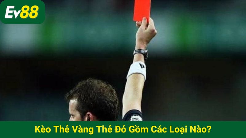 Kèo thẻ vàng thẻ đỏ gồm các loại nào?