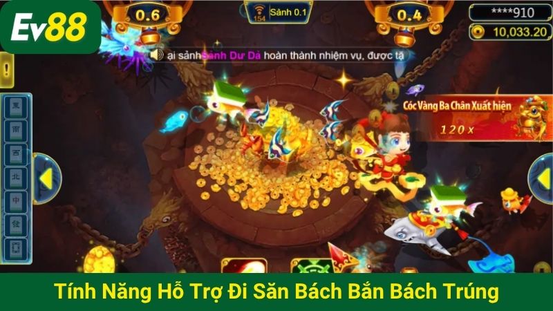 Tính năng hỗ trợ đi săn bách bắn bách trúng