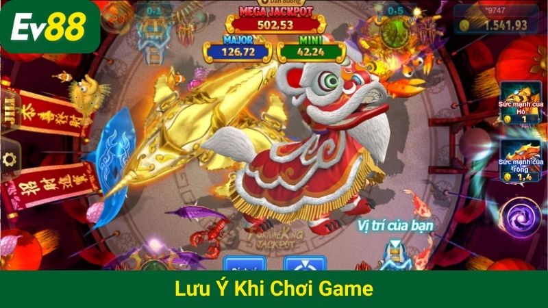 Lưu ý khi chơi game