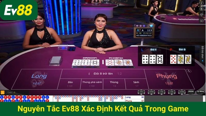 Nguyên tắc EV88 xác định kết quả trong game