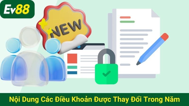 Nội dung các điều khoản được thay đổi trong năm 2026