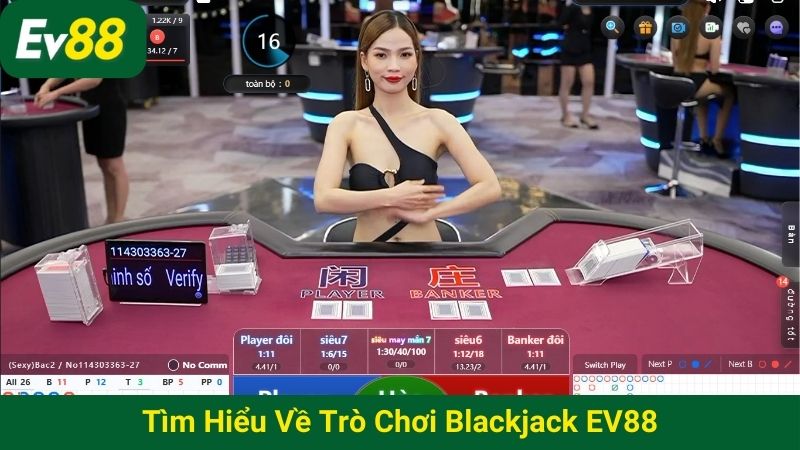 Tìm hiểu về trò chơi Blackjack EV88