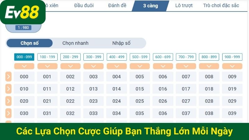 Các lựa chọn cược dễ chơi giúp bạn thắng lớn mỗi ngày