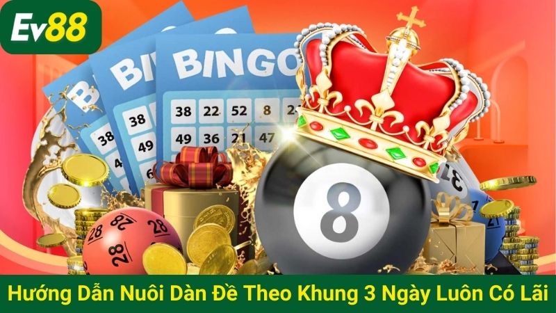 Hướng dẫn nuôi dàn đề theo khung 3 ngày luôn có lãi