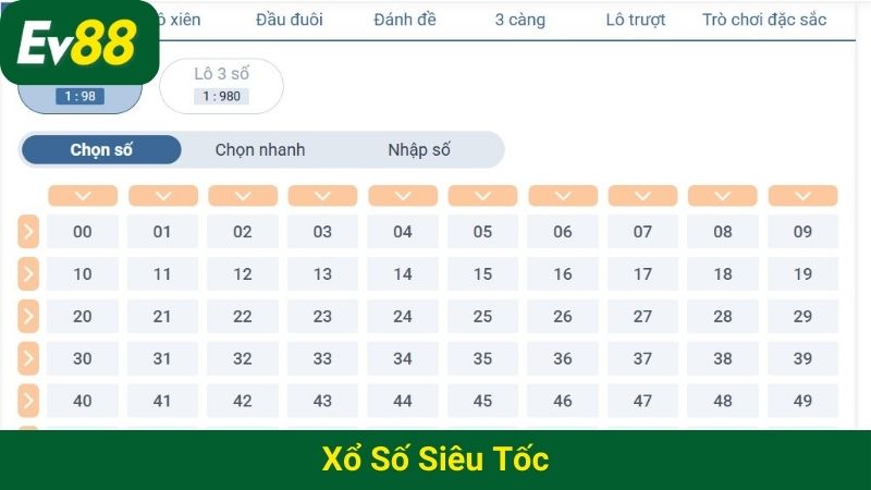 Xổ số siêu tốc